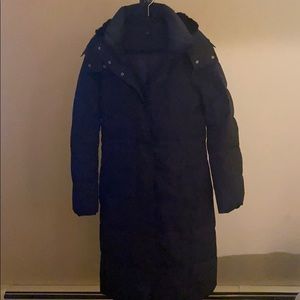 Uni Qlo Long Winter Puffer